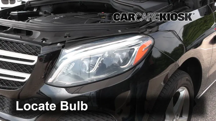 2018 Mercedes-Benz GLE350 4Matic 3.5L V6 Lights Daytime Running Light (replace bulb)